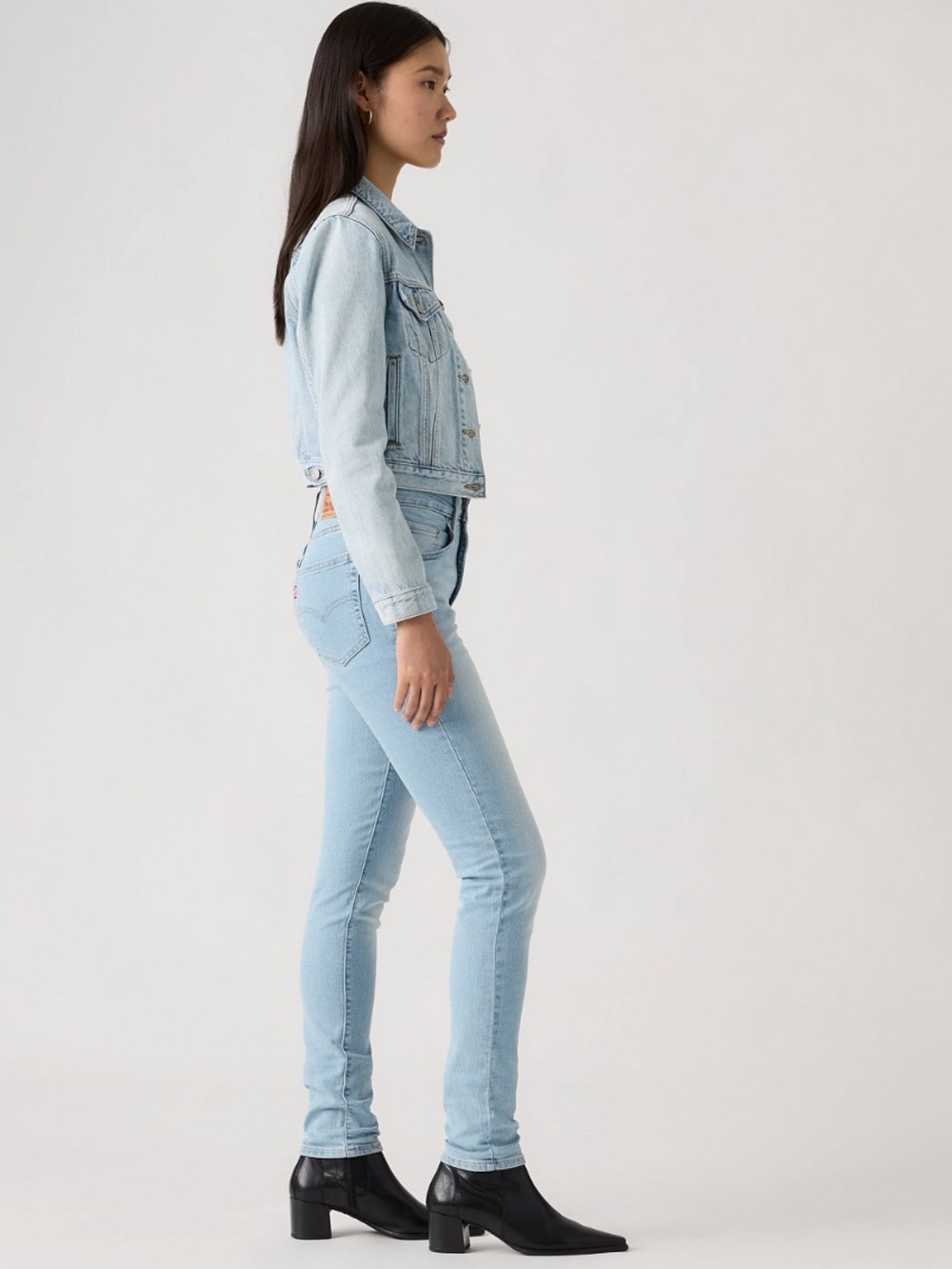 Levi's Women's 721 High Rise Skinny Jeans • Eternal Indigo Light • Size 29 • NWT - Picture 2 of 11